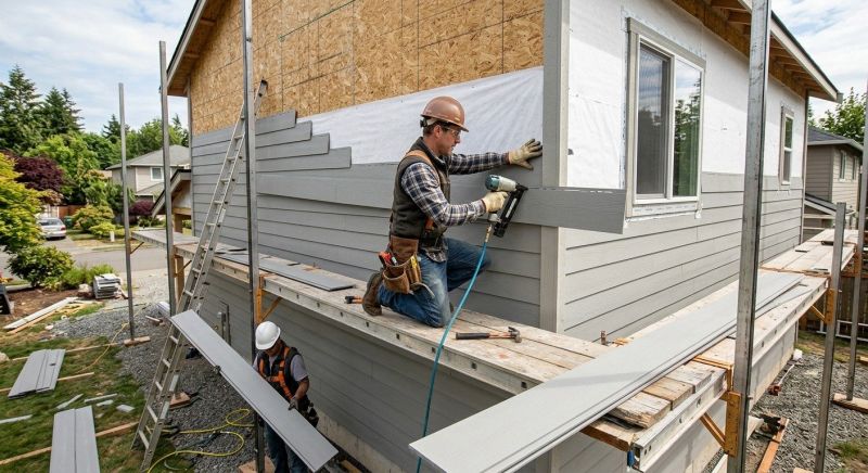 Cement Siding Installation in Cameron, NC