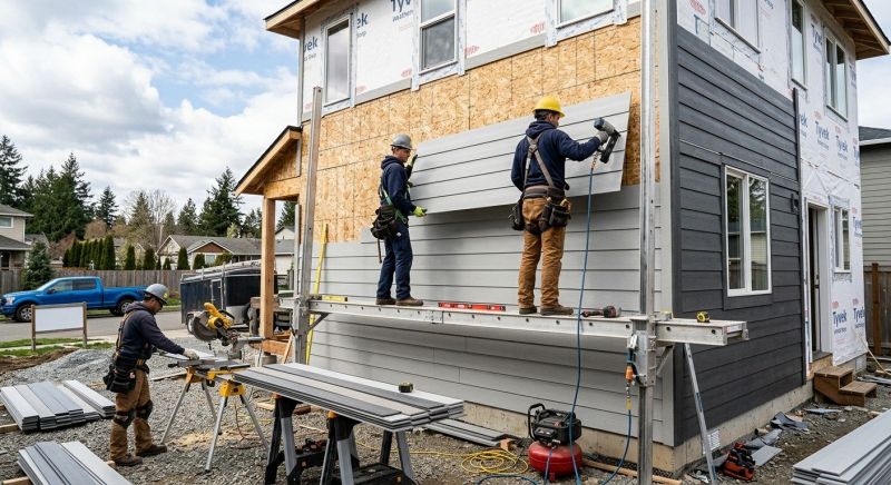 Cement Siding Installation in Moore County, NC