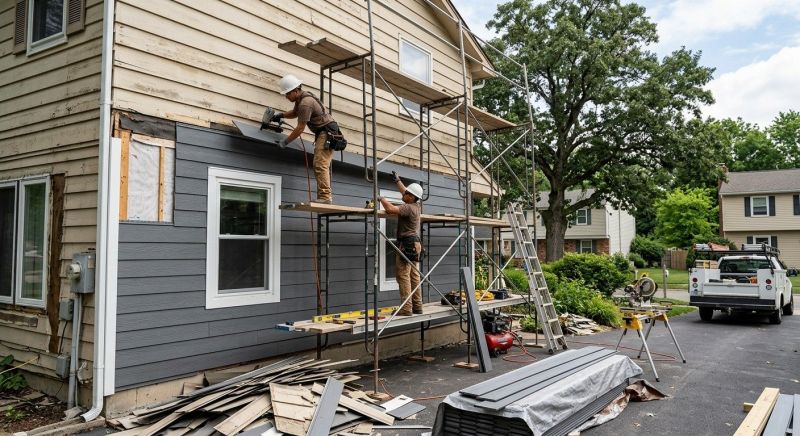 Cement Siding Replacement in Moore County, NC