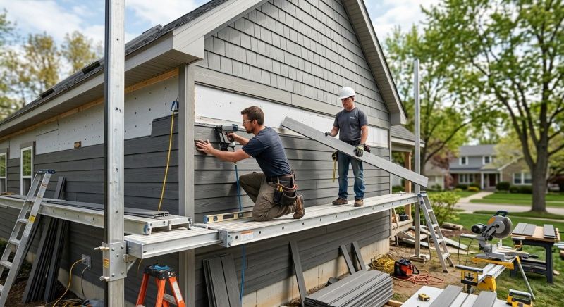Composite Siding Installation in Moore County, NC