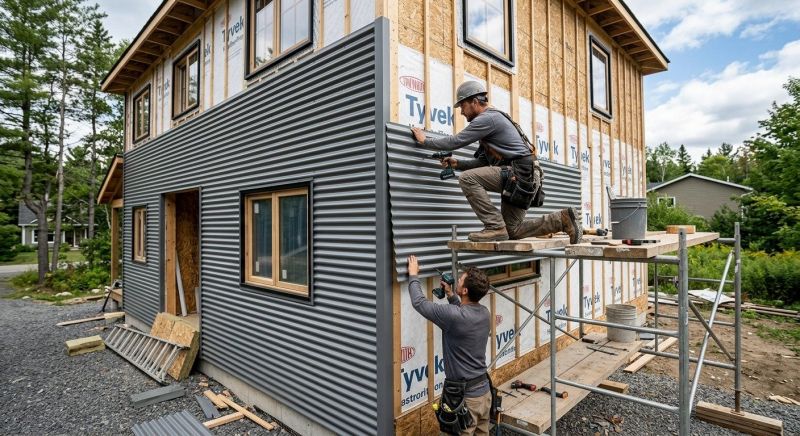 Corrugated Siding Installation in Southern Pines, NC