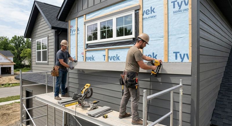 Engineered Siding Installation in Robbins, NC