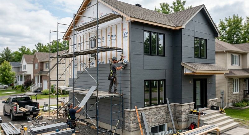 Facade Cladding Installation in Southern Pines, NC