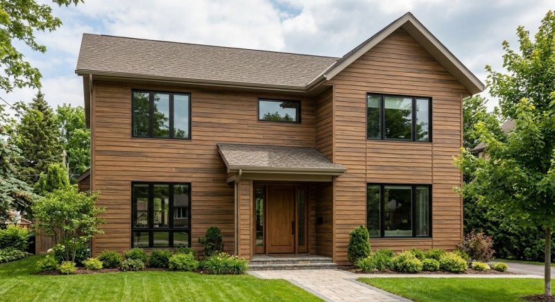 Faux Wood Siding Installation in Aberdeen, NC