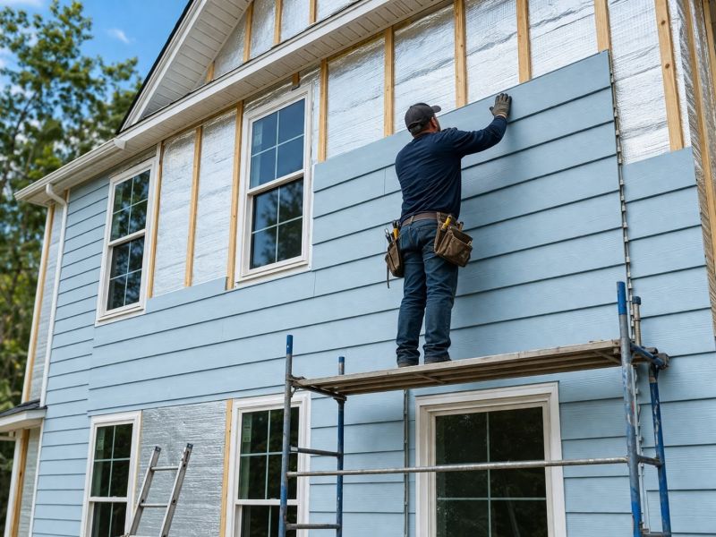 Insulated Siding Installation in Cameron, NC