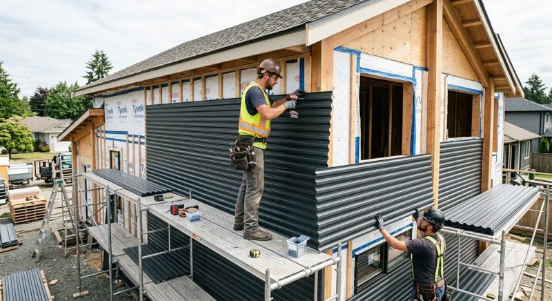 Metal Siding Installation in Hoke County, NC