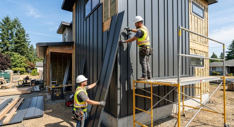 Metal Siding Installation in Hoke County, NC