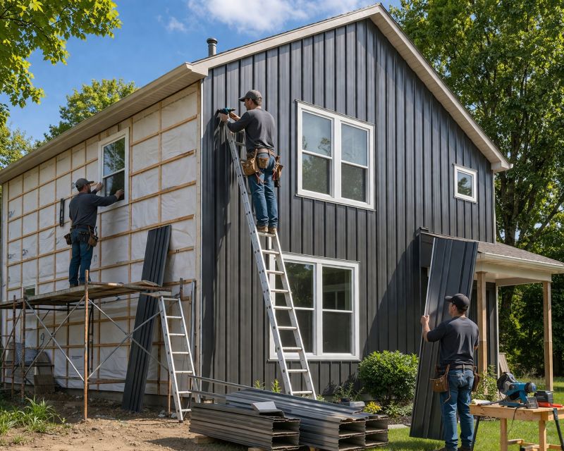 Metal Siding Installation in Spring Lake, NC