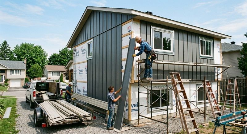 Sheet Metal Siding Replacement in Southern Pines, NC