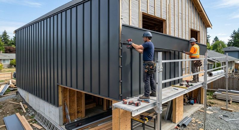 Sheet Metal Siding Replacement in Southern Pines, NC